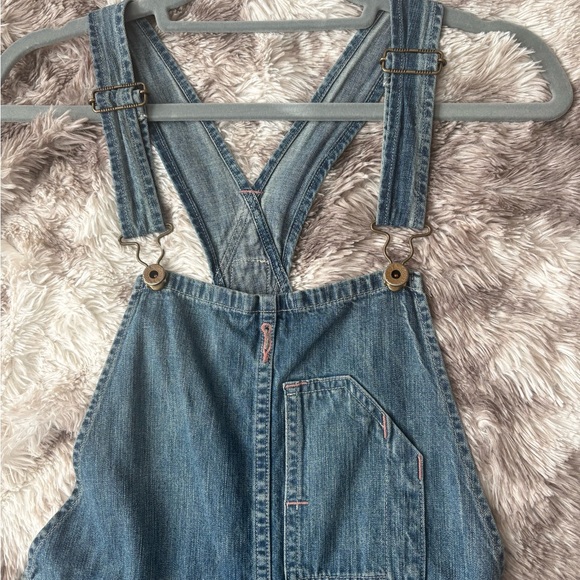 Ralph Lauren Double RL RRL Blue Patchwork Overalls - Picture 5 of 8